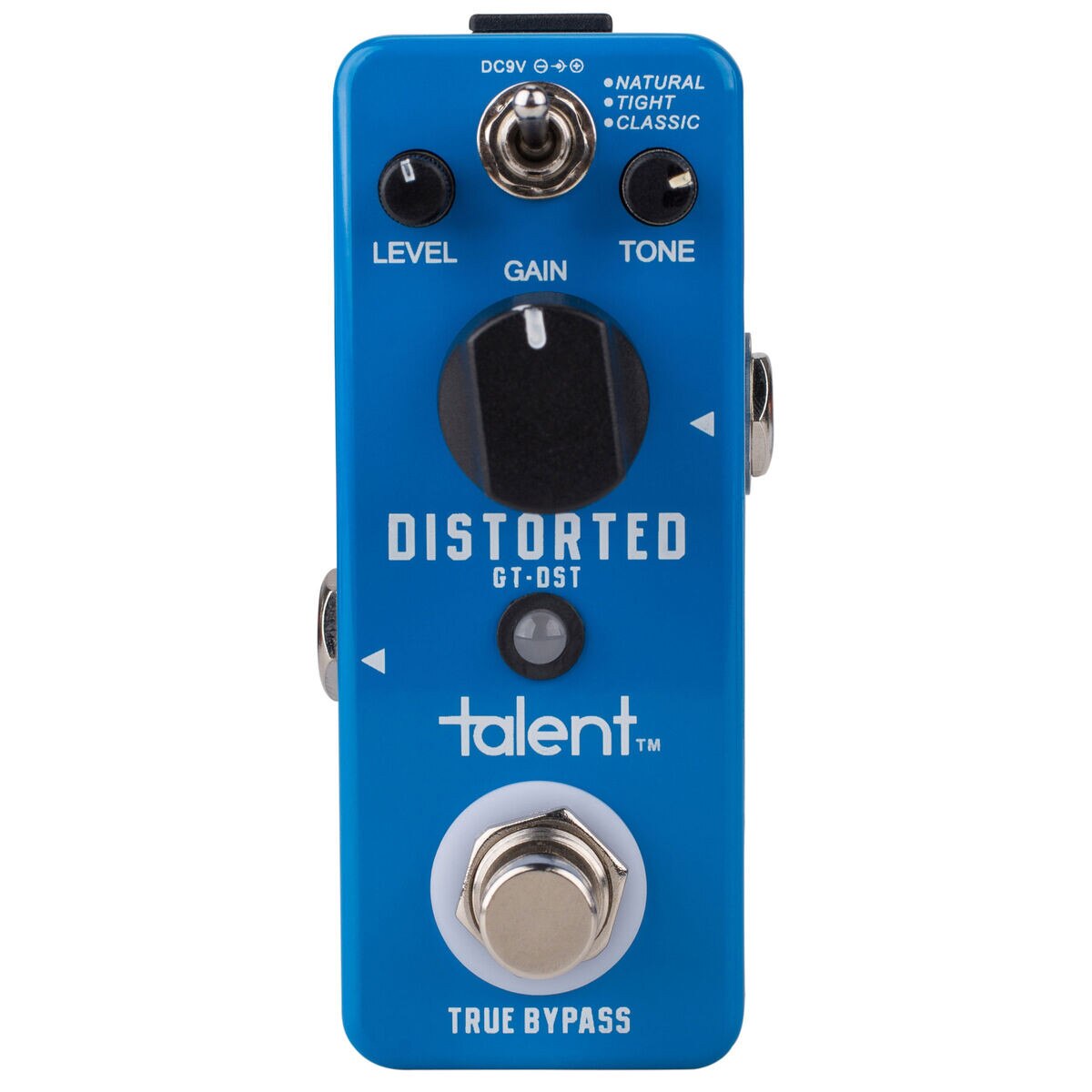 Talent GTDST DISTORTED Distortion Guitar Mini FX Pedal Stomp Box